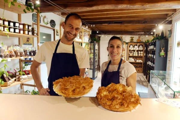 Elody y Arnaud, artesano, pastelero y productor de foie gras