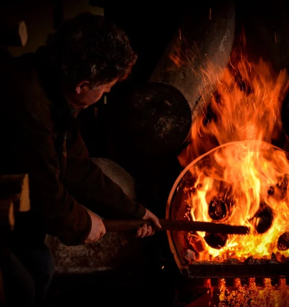 Armagnac flamme Domaine Saint Martin à Réans