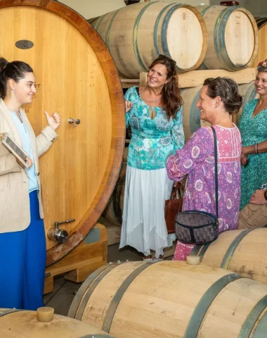 wijnmakerijbezoek met 5 personen